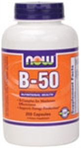 Picture of NOW Vitamin B-50 Caps - 250 Caps